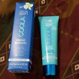 Coola white tea sunscreen moisturizer spf 50
